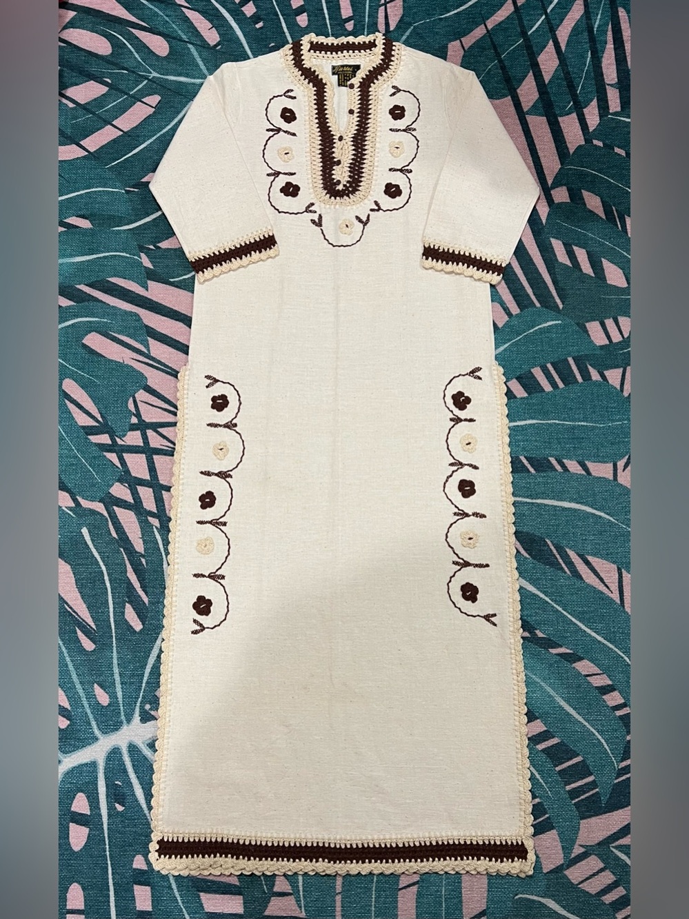 Vintage H’artes Colombian Caitlela Caftan